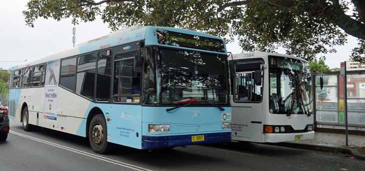 Transdev Mercedes O500LE, Bustech VST 5007 & O405 Custom 7384